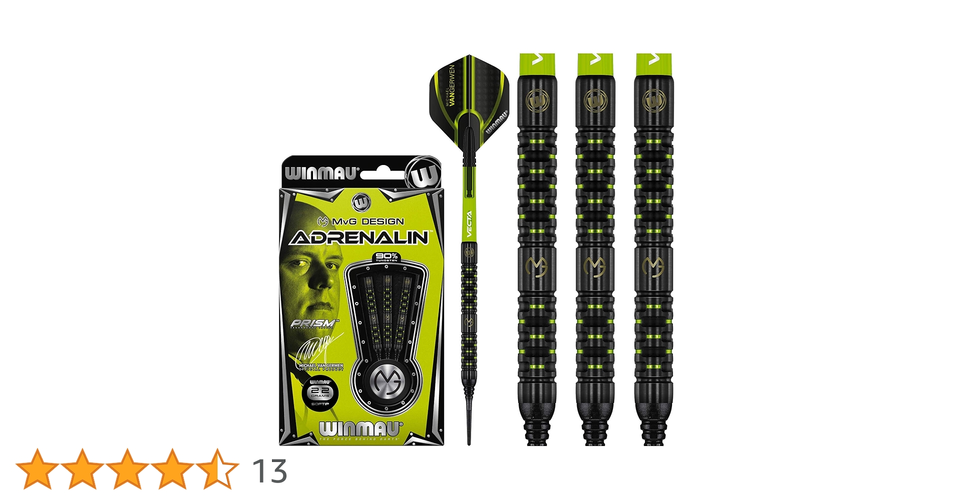 Winmau MvG Adrenalin マイケルヴァンガーウェン定価17380 Winmau MvG Adrenalin Darts | Winmau.com